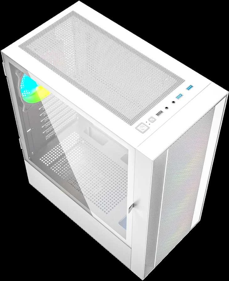GEMBIRD kompiuterio dėklas Fornax 4000 ATX - ARGB apšvietimas baltas