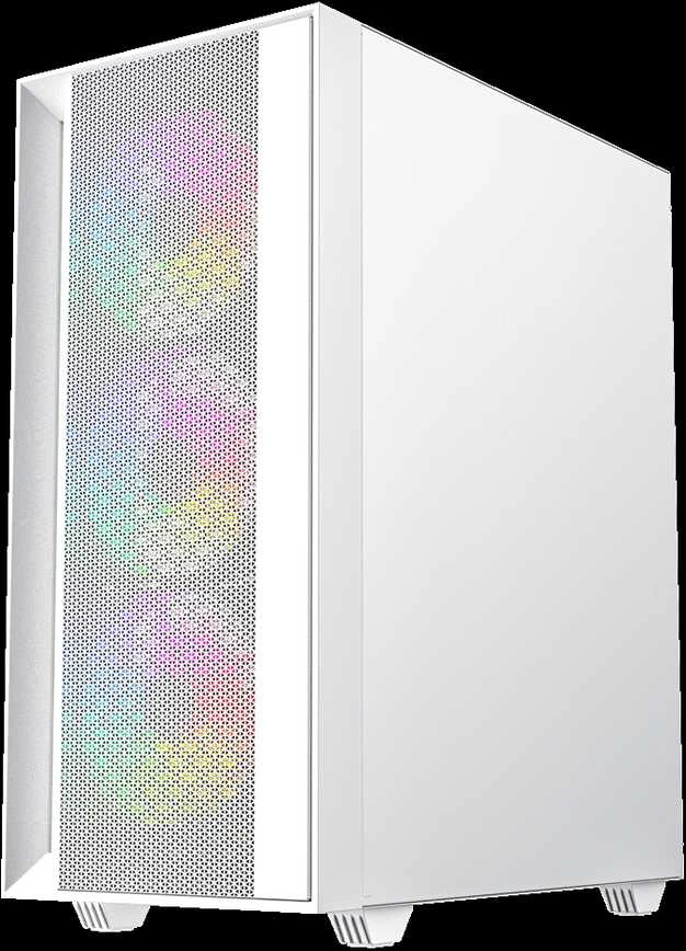 GEMBIRD kompiuterio dėklas Fornax 4000 ATX - ARGB apšvietimas baltas