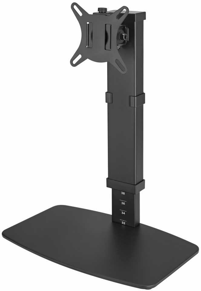 Laikiklis Gembird MS-D1ST-02 Height adjustable full-motion monitorius desk stand, 17"-32", juodas