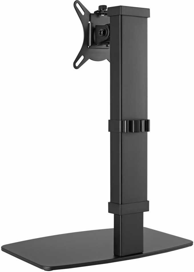 Laikiklis Gembird MS-D1ST-02 Height adjustable full-motion monitorius desk stand, 17"-32", juodas