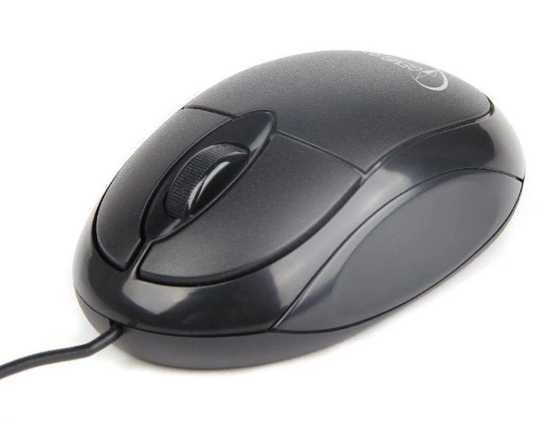 Gembird | MUS-U-01 | Optinė USB pelė | su laidu | Juodas