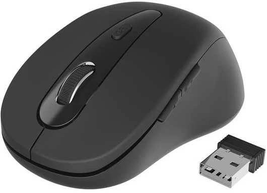 GEMBIRD MUSW-6B-01 Gembird Optinė belaidė pelė MUSW-6B-01, 1600 DPI, nano USB, juodas