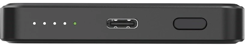 Gembird PB05-WPC15M-01 Magnetic wireless powerbank 15 W, 5000 mAh, juodas