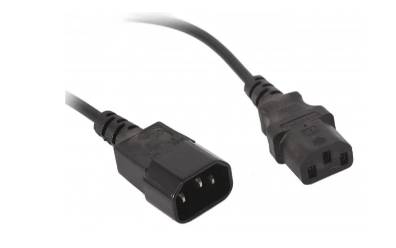 Gembird Cablexpert | PC-189 | Juodas | C14 coupler | C14 coupler