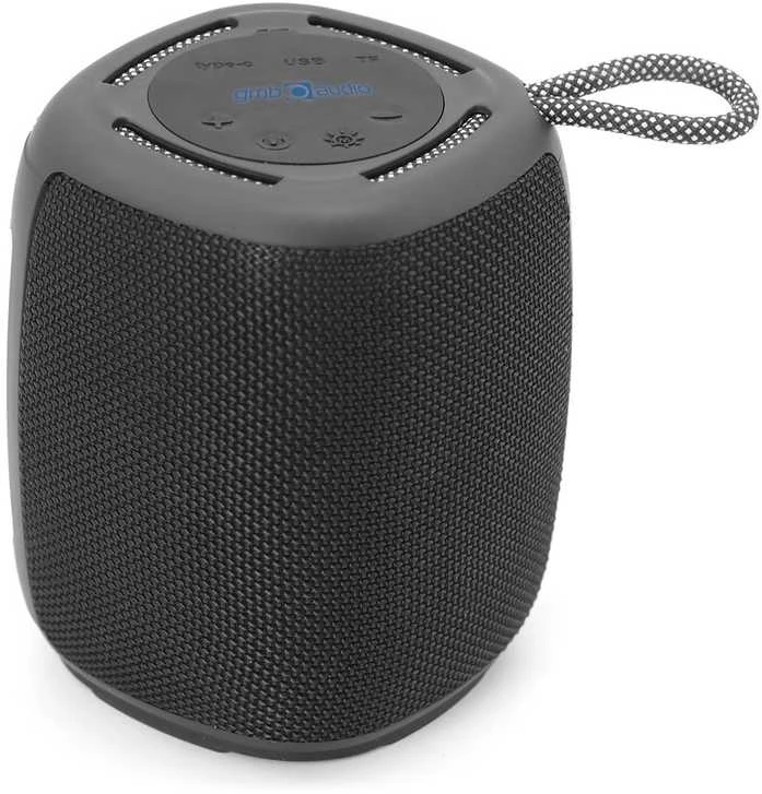 Gembird SPK-BT-LED-03-BK nešiojama kolonėlė