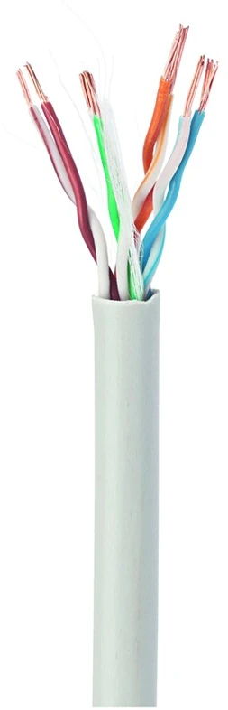GEMBIRD UPC-5004E-L/100 Gembird UTP suvytas kabelis, kat. 5e, AWG 24, CCA, 100m, pilka