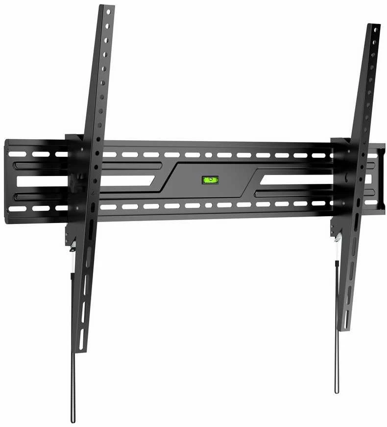 Gembird WM-100T-01 televizoriaus sieninis laikiklis (pakreipiamas), 43”-100”, juodas