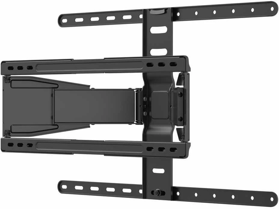 Gembird WM-90ST-02 televizoriaus sieninis laikiklis su pilno judesio funkcija, 43”-90”, juodas