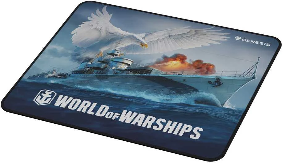 NATEC GENESIS Pelės kilimėlis Carbon 500 M World of Warships 300x250mm