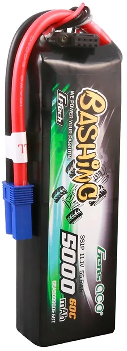 Gens Ace Gens Ace G-Tech LiPo baterija 5000mAh 11.1V 60C 3S1P su EC5 jungtimi