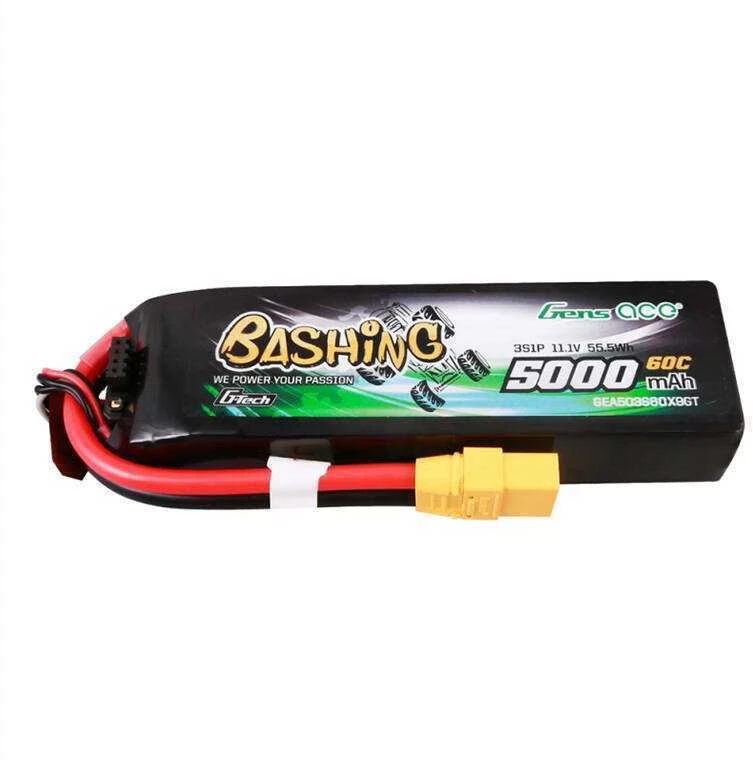 Gens Ace GensAce 5kmAh 11.1V 60C 3S1P baterija su XT90 jungtimi