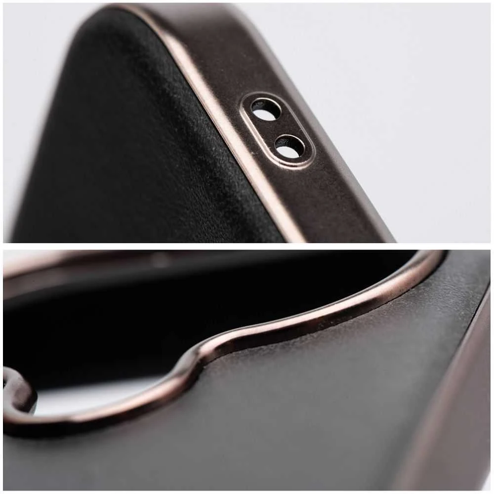 OEM dėklas, skirtas iPhone 17 Pro Max / 18 Pro Max (žemas kameros kraštas), „Gentleman Mag“ dėklas, suderinamas su „MagSafe“ (juodas)