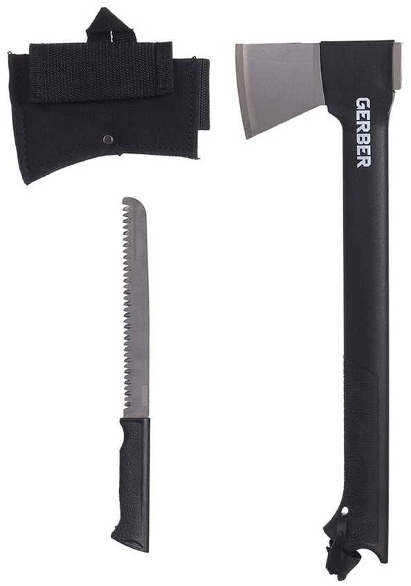 Gerber Hunting Gator Combo Axe II Axe + mini pjūklas