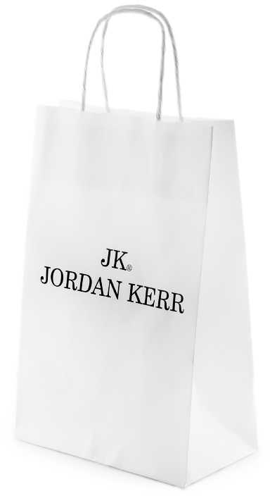 Dovanų maišelis - JORDAN KERR - baltas popierius