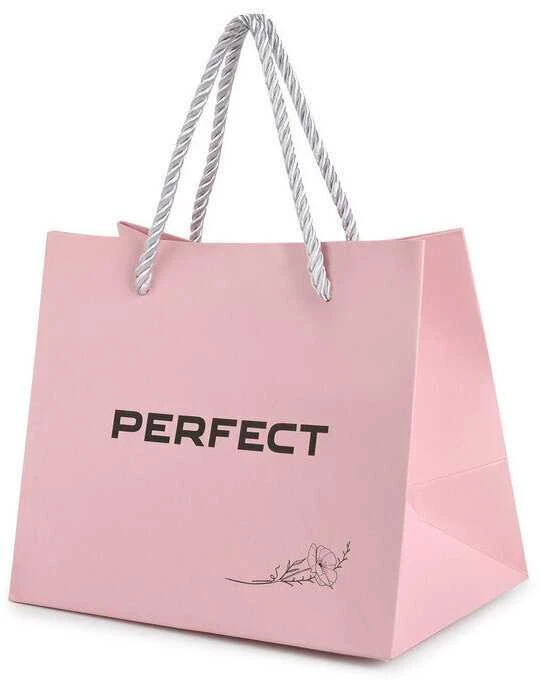 Torebka prezentowa - PERFECT - rožinė