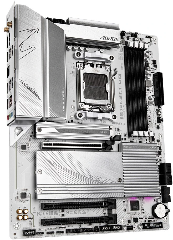 Pagrindinė plokštė Gigabyte B650 AORUS ELITE AX ICE