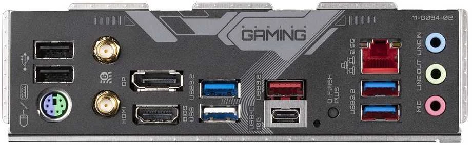Pagrindinė plokštė GIGABYTE B650 GAMING X AX V2 AM5 4xDDR5 4xSATA 3xM.2