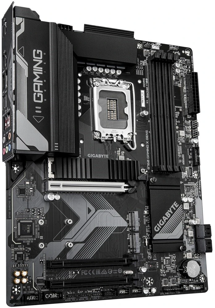 „GIGABYTE B760 GAMING X GEN5“ pagrindinė plokštė – palaiko 14-os kartos „Intel Core“ procesorius, 8+1+1 fazės VRM, iki 5600MHz DDR5, 3xPCIe 4.0 M.2, 2.5 GbE LAN, USB 3.2 Gen 2