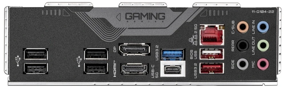 „GIGABYTE B760 GAMING X GEN5“ pagrindinė plokštė – palaiko 14-os kartos „Intel Core“ procesorius, 8+1+1 fazės VRM, iki 5600MHz DDR5, 3xPCIe 4.0 M.2, 2.5 GbE LAN, USB 3.2 Gen 2