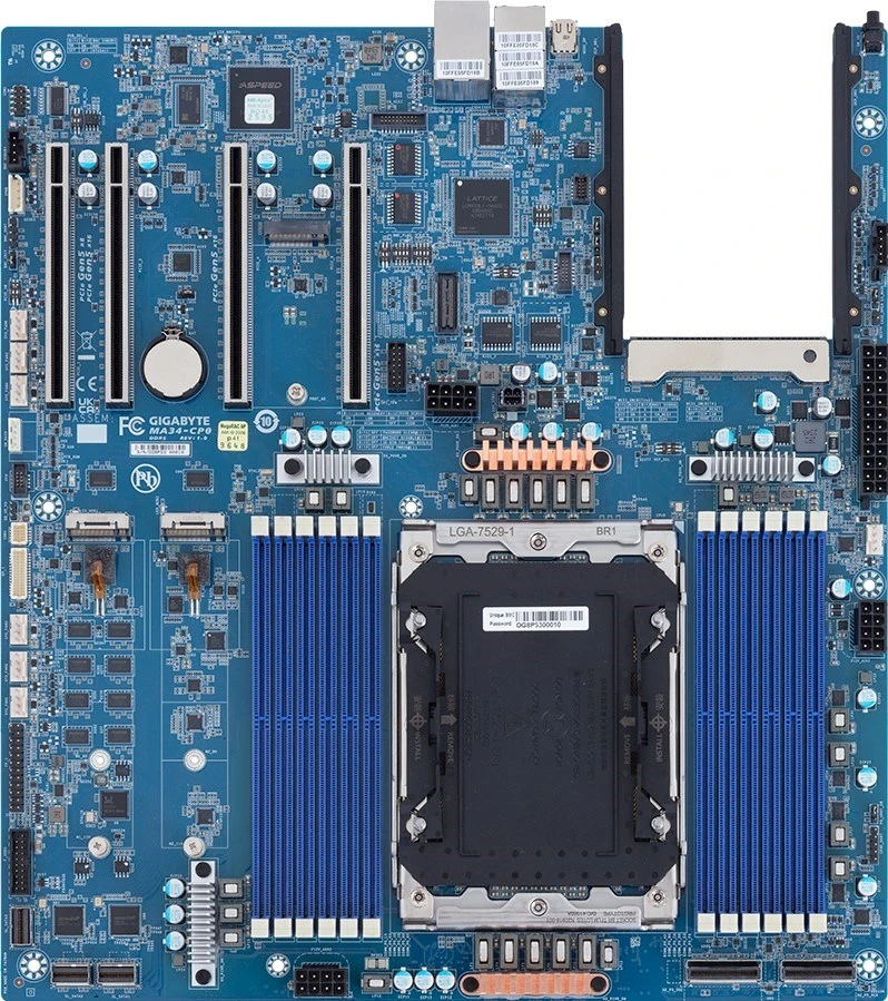 „Gigabyte MA34-CP0 LGA7529 Intel“ pagrindinė plokštė