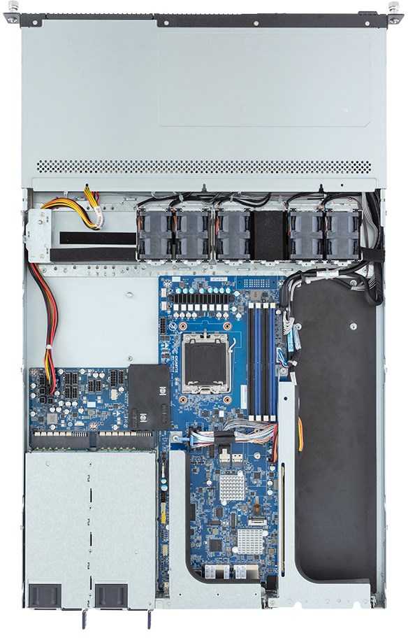 Serveris „Gigabyte Rack“ platforma (1U) AMD R133-C11-AAG1