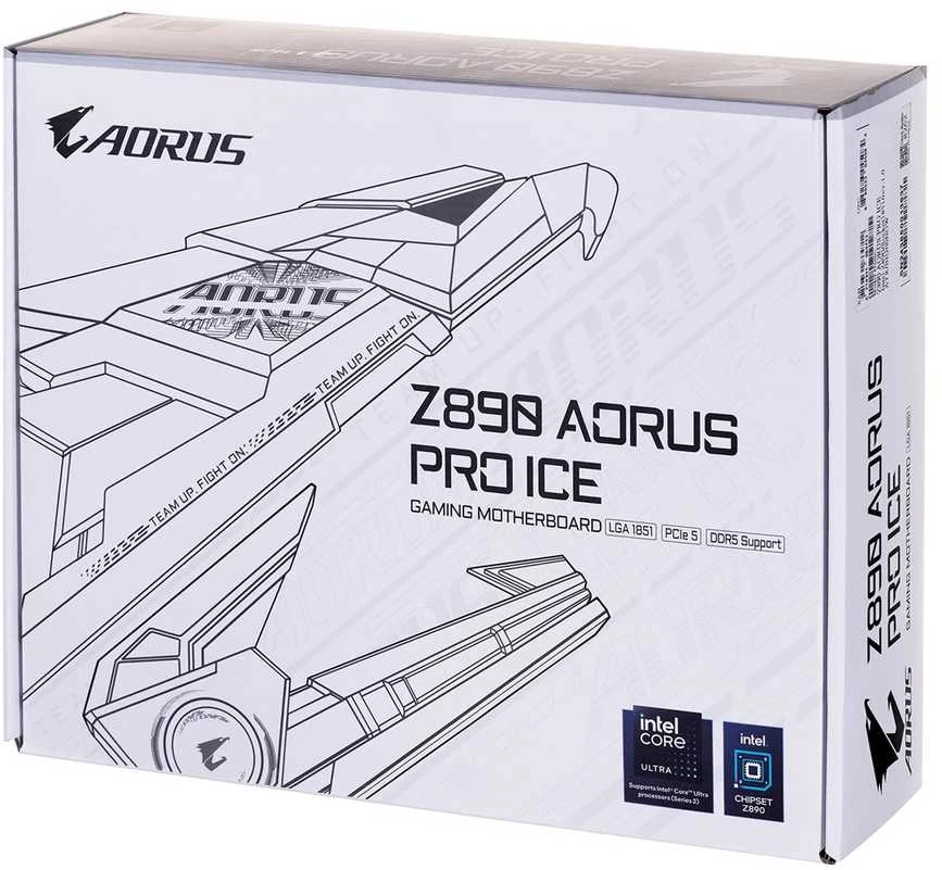 Pagrindinė plokštė GIGABYTE Z890 AORUS PRO ICE