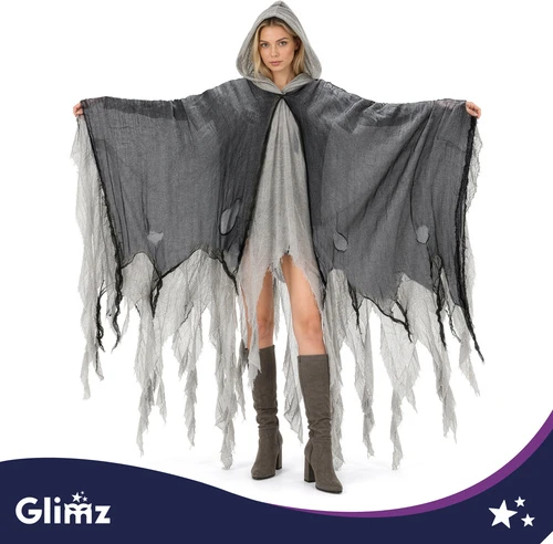 Juodas cape 180cm Glimz