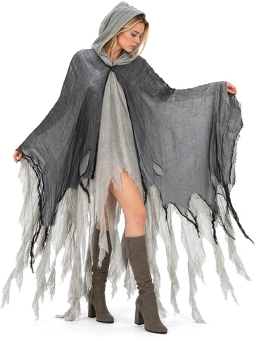 Juodas cape 180cm Glimz
