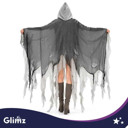 Juodas cape 180cm Glimz