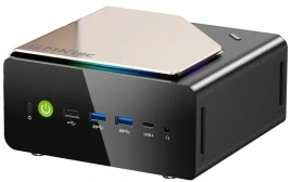 GMKTEC EVO-T2S Mini PC with Intel Panther Lake X7 358H, 64GB, and 1TB