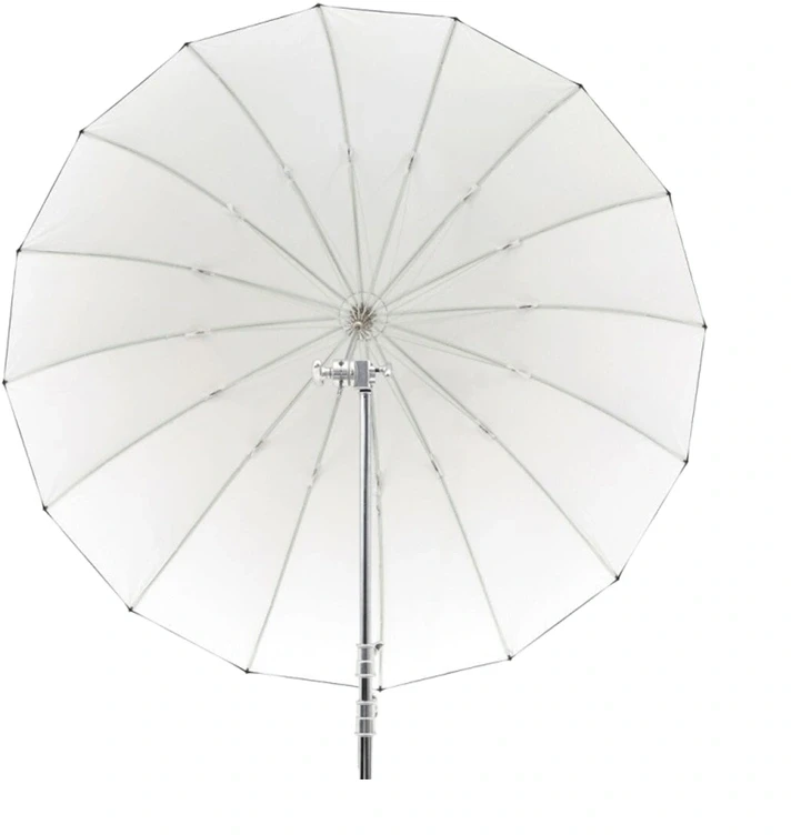 Apšvietimo įranga - Godox 165cm parabolinis skėtis minkštam dėžutei juodas ir baltas