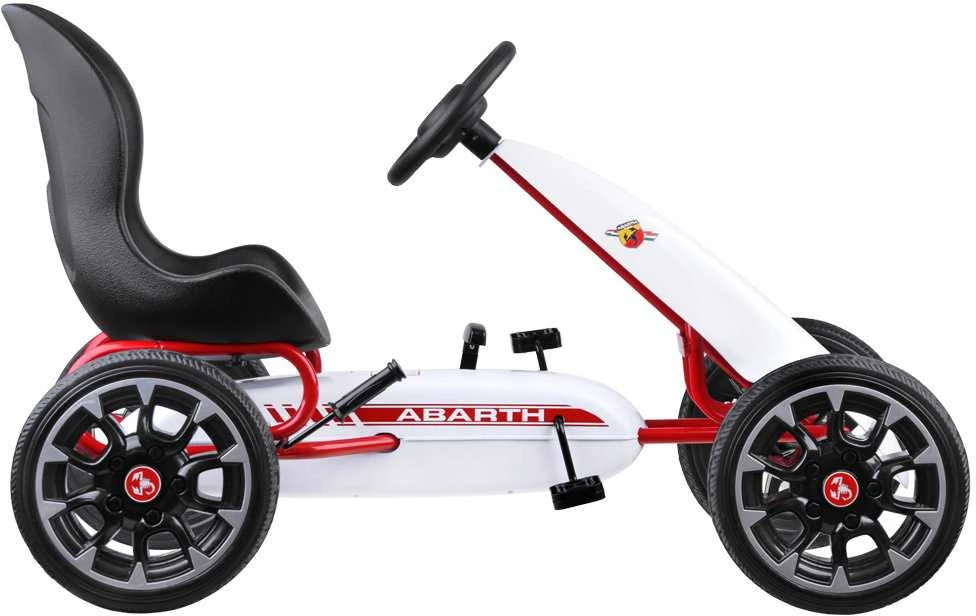 Jokomisiada Pedalais minamas kartingas "Abarath" | spalva: balta