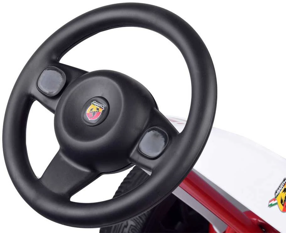 Jokomisiada Pedalais minamas kartingas "Abarath" | spalva: balta