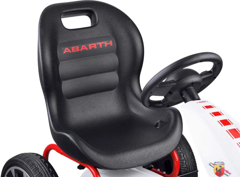 Jokomisiada Pedalais minamas kartingas "Abarath" | spalva: balta