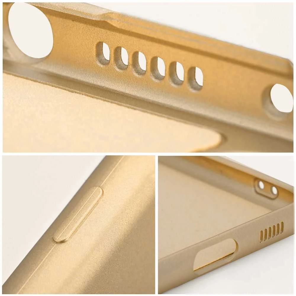 OEM dėklas, skirtas iPhone 15 PRO MAX, metalinis auksinis