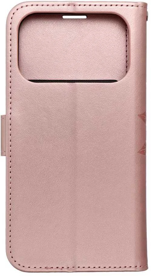 OEM atverčiamas dėklas iPhone 17 PRO / 18 PRO Mezzo Book mandala rožinis auksinis