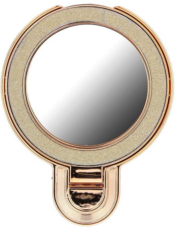 OEM telefono stovas CIRCLE MIRROR - priklijuojamas - auksinis