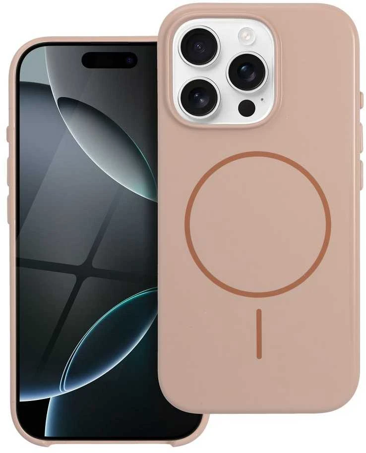 OEM dėklas, skirtas „iPhone 16 PLUS Premium Glossy Mag Cover“, suderinamas su „MagSafe“ ir kameros valdymo mygtuku, dykuminis auksinis