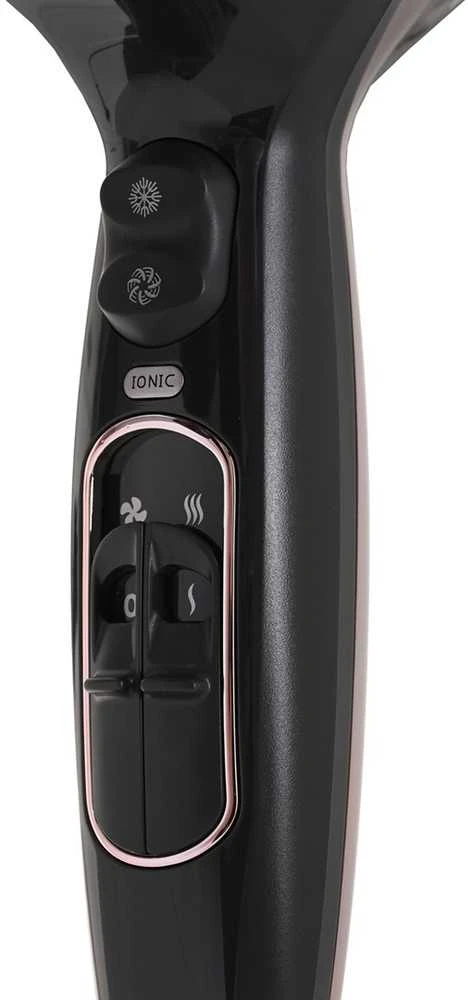 Remington | Curl and Straight Confidence Plaukų džiovintuvas | D5706 | 2200 W | Number of temperature settings 3 | Ionic function | Diffuser nozzle | Juodas