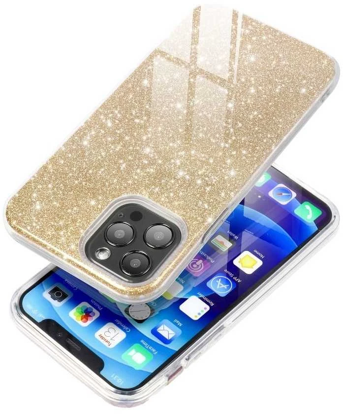 Forcell OEM SHINING dėklas IPHONE 13 auksinis
