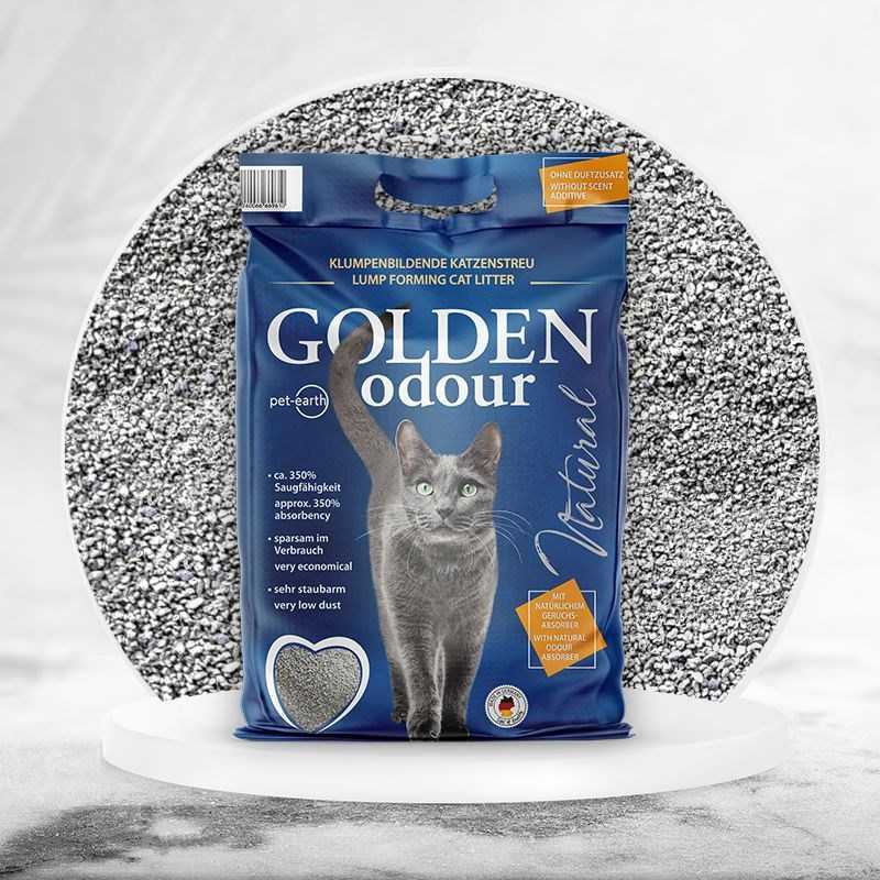 Golden Grey Golden Pilkas GOLDEN Odour Natural - bentonite litter - 14kg