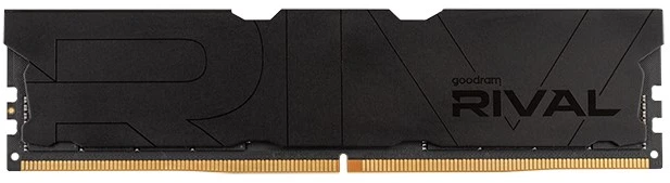 „Goodram *DDR4 Rival Deep Juodas 16GB(1*16)/3600 CL18“ atminties modulis 1 x 16 GB 3600 MT/s 288 kontaktų DIMM