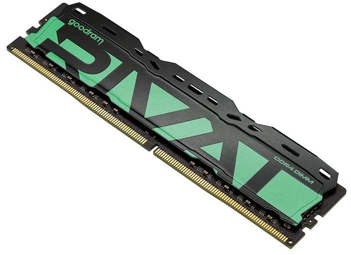 Goodram *DDR4 Rival Radiant 32GB (1*32)/3200 CL16 Žalias atminties modulis 1 x 32 GB 3200 MT/s 288 kontaktų DIMM