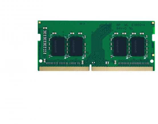 Nešiojamo kompiuterio atmintis Goodram GR3200S464L22S/8G memory module 8 GB 1 x 8 GB DDR4 3200 MHz