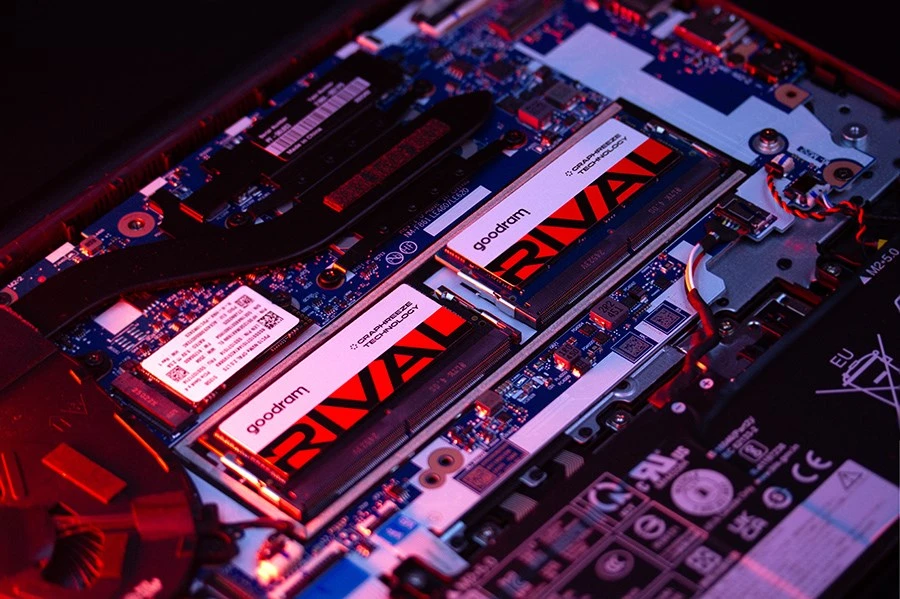 „Goodram SODIMM DDR5 2x16Gb 5600MHz CL40 SR RIVAL“ atminties modulis 32 GB 5600 MT/s 262 kontaktų SO-DIMM