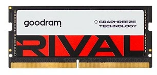 „Goodram SODIMM DDR5 2x16Gb 5600MHz CL40 SR RIVAL“ atminties modulis 32 GB 5600 MT/s 262 kontaktų SO-DIMM