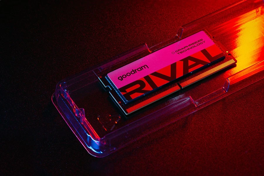 „Goodram SODIMM DDR5 2x32GB 5600MHz CL40 DR RIVAL“ atminties modulis 64 GB 5600 MT/s 262 kontaktų SO-DIMM