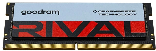 „Goodram SODIMM DDR5 32GB 5600MHz CL40 DR RIVAL“ atminties modulis 1 x 32 GB 5600 MT/s 262 kontaktų SO-DIMM