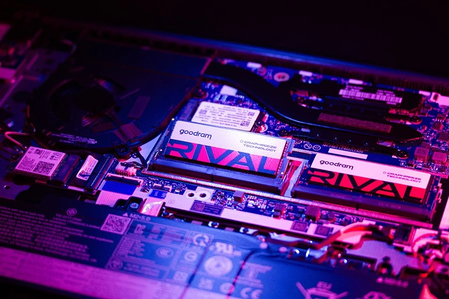 „Goodram SODIMM DDR5 32GB 5600MHz CL40 DR RIVAL“ atminties modulis 1 x 32 GB 5600 MT/s 262 kontaktų SO-DIMM