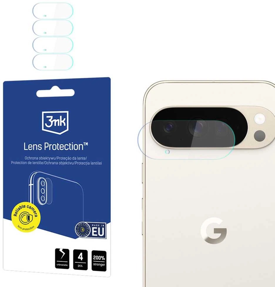 3Mk apsauga 3mk objektyvo apsauginis kameros stiklas, skirtas „Google Pixel 10 Pro XL“